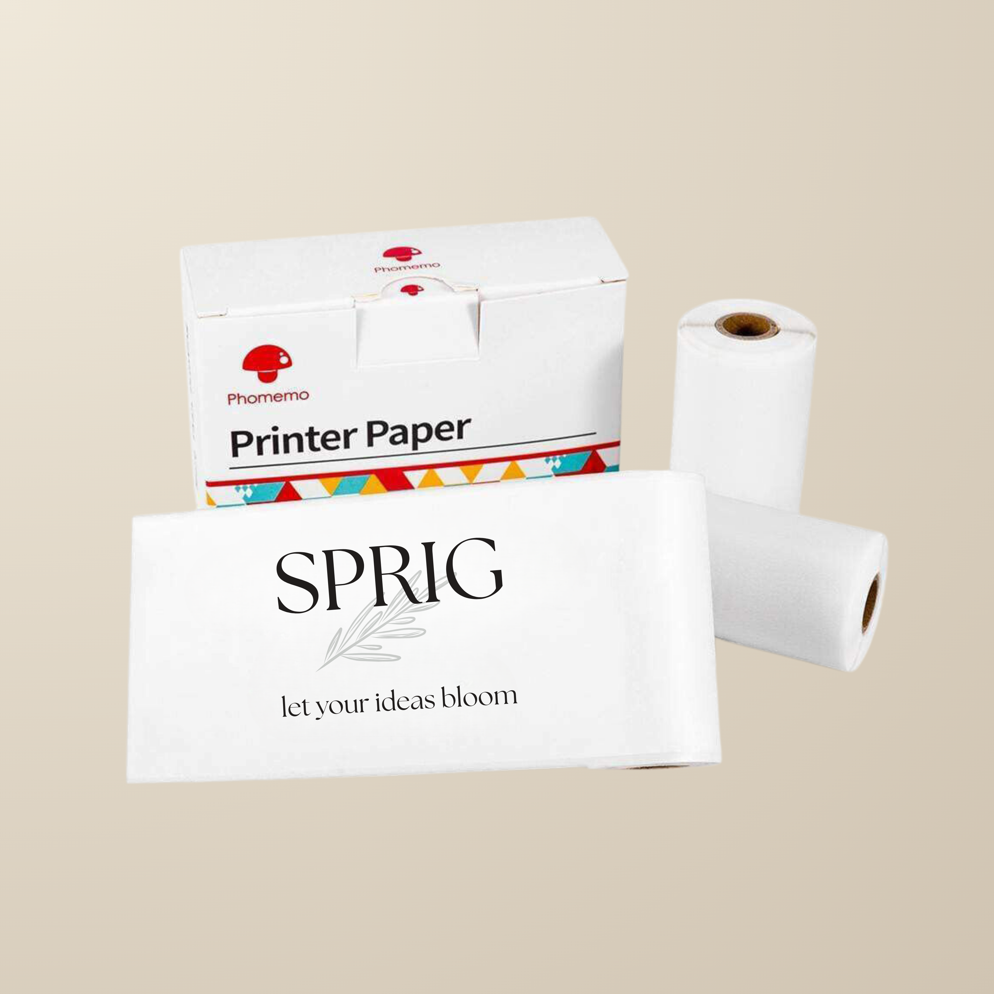 White Adhesive Paper for Sprig Pocket Printer